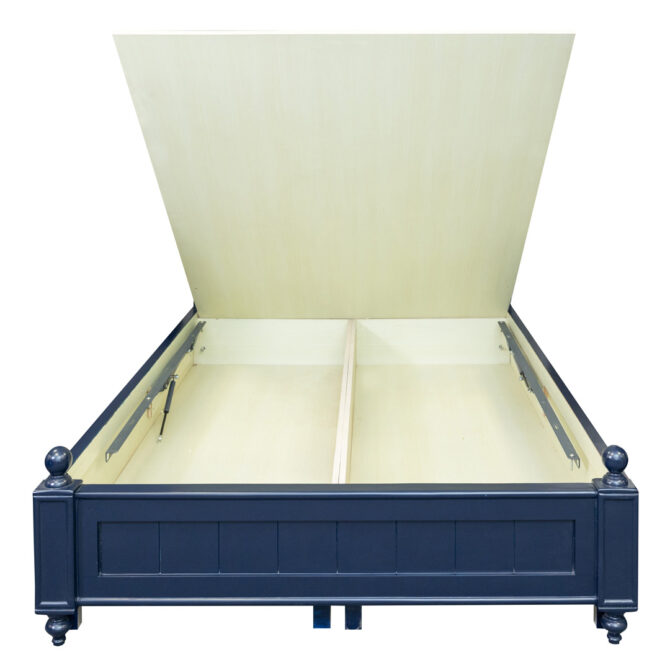 Classic Navy Panel Bed