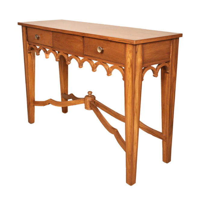 Ornate Wooden Console Table