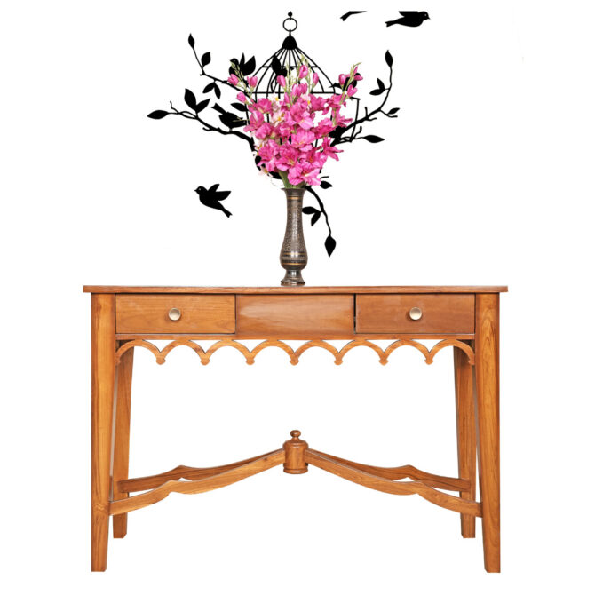 Ornate Wooden Console Table