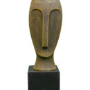 Abstract Tribal Face Sculptures Combo