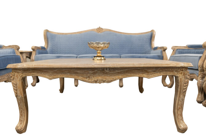 Heritage Velvet Sofa Set