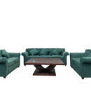 Green Velvet Sofa Set