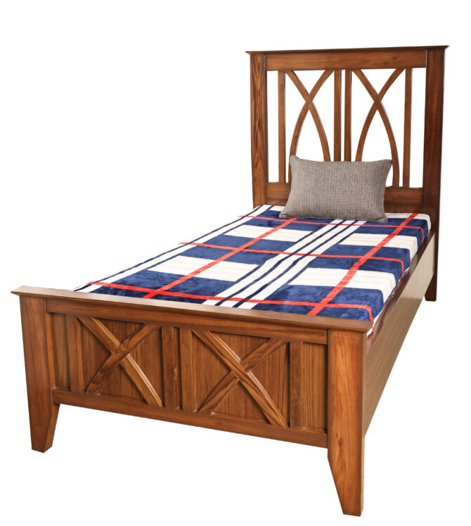 Classic Wood Single Bed