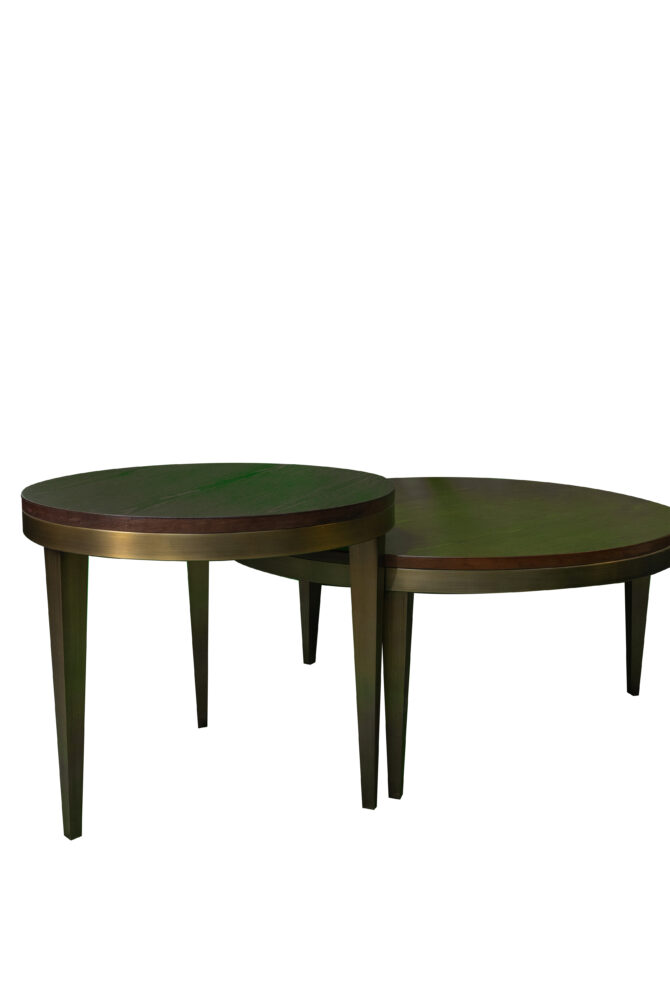 Mid-Century Set of 2 Nesting Tables