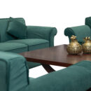 Green Velvet Sofa Set