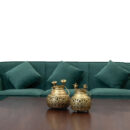 Green Velvet Sofa Set