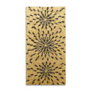 Golden Sunburst Mosaic Panel