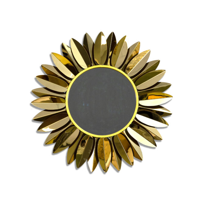 Golden Sunburst Mirror