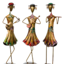 Colorful Metal Musician Figurines