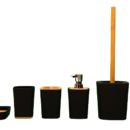 Bamboo Accent Bathroom Set