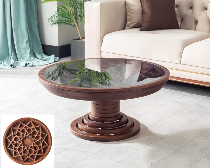 Mosaic Elegance Coffee Table