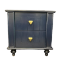 Classic Navy Nightstand