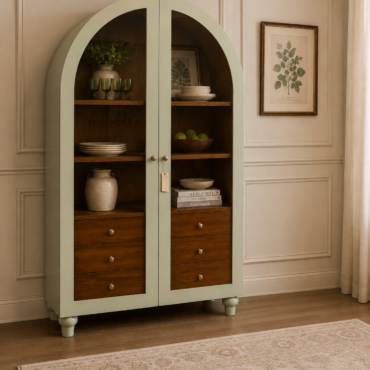 Oxford Arched Display Cabinet